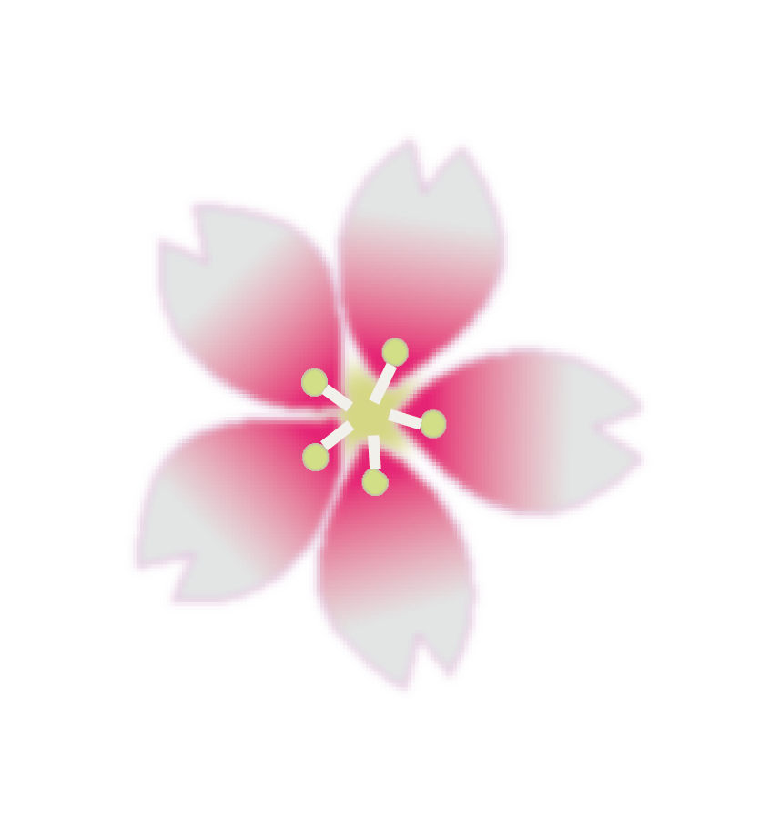 桜　花びら　パターン3